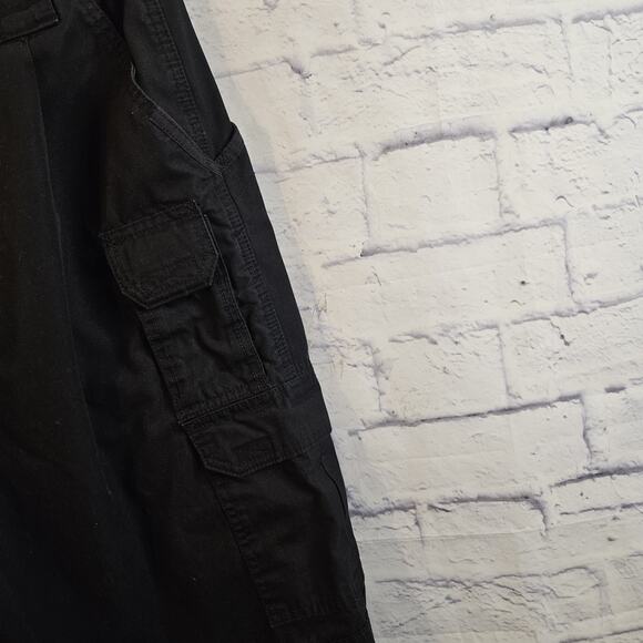 5.11 Tactical Taclite Pro Pants Mens 38x36 Black Ripstop Utility Work 74273 - Picture 2 of 6